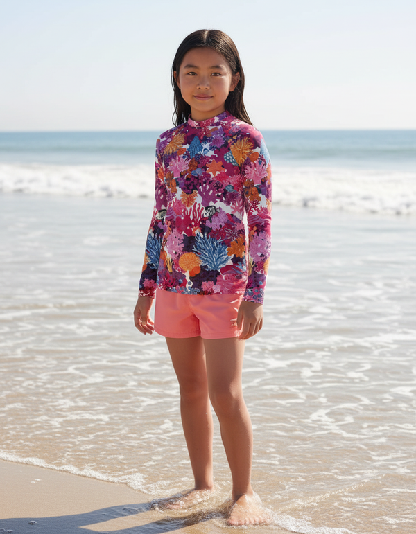 Coral Collection youth rashguards
