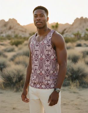 Dusty Rose Sora Tank Top Men's Tank Top — Dripper