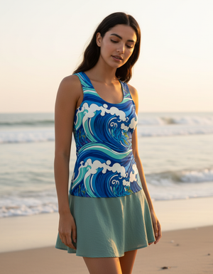 Ebb Tank Top Women's Tank Top — Dripper