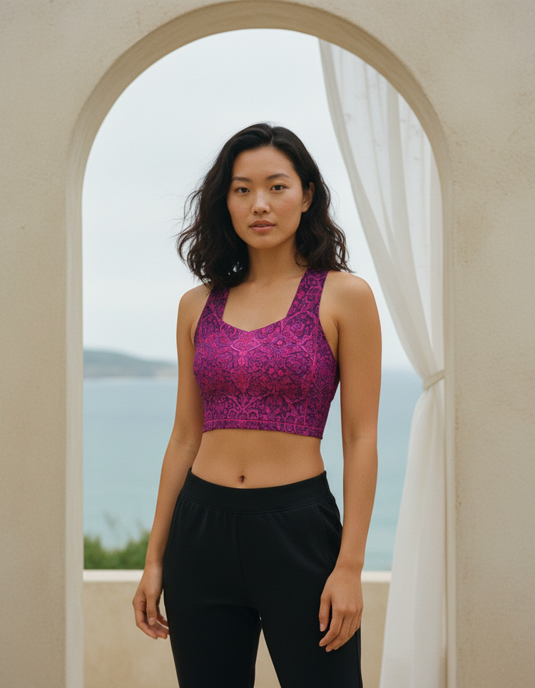 Marketplace Bazaar Longline Sports Bra
