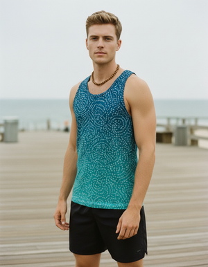 Alexandrite Gulab Tank Top Men's Tank Top — Dripper