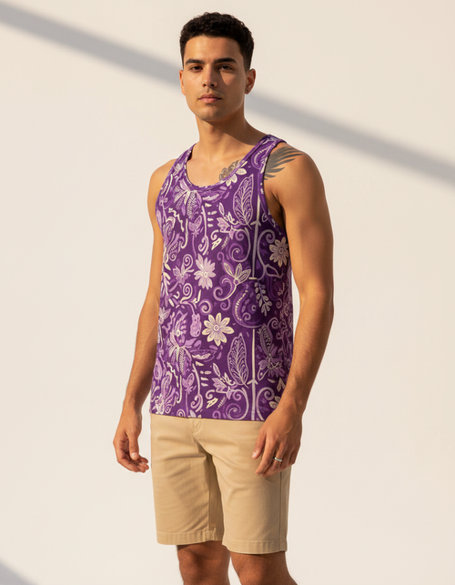Bunga Tank Top Men's Tank Top — Dripper