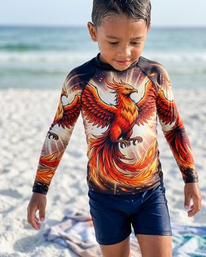 Boys Blaze boys rashguards
