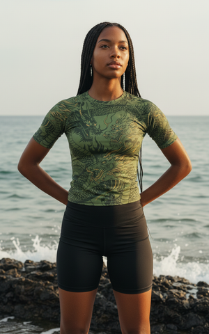 Sycamore Ember Rash Guard Men's Rashguard — Lolekai