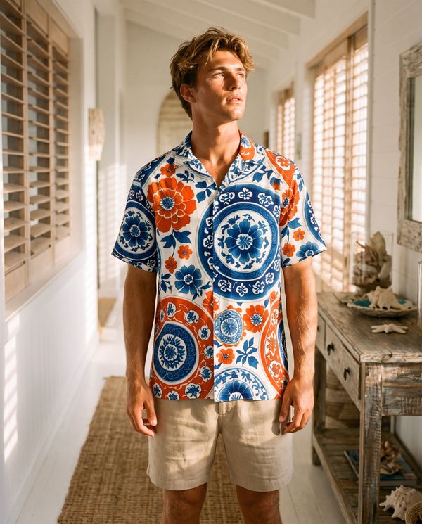 Chinese Collection men's hawaiian shirts