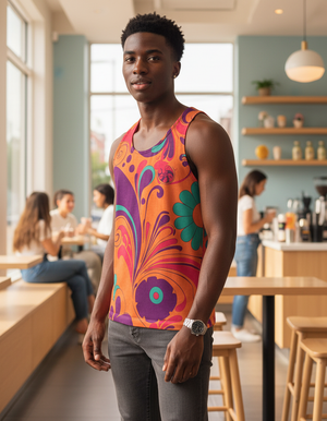 Groove Tank Top Men's Tank Top — Dripper
