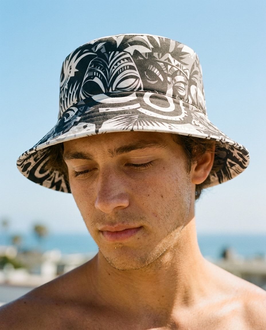 White Onyx Nalu Uli bucket hats — view 1 of 2