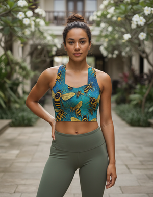Wasp Sports Bra Longline Sports Bra — Dripper