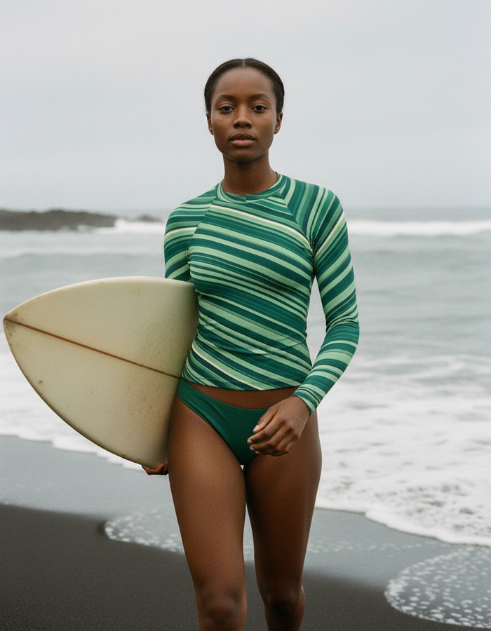 Rashguard — Women's Transformative Teal Sway