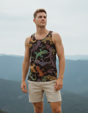 Lava Falls Verdant Tank Top Men's Tank Top — Dripper