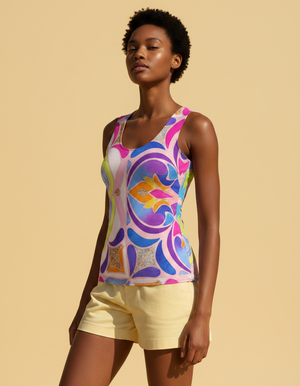 Women's Kaleido women's tank tops