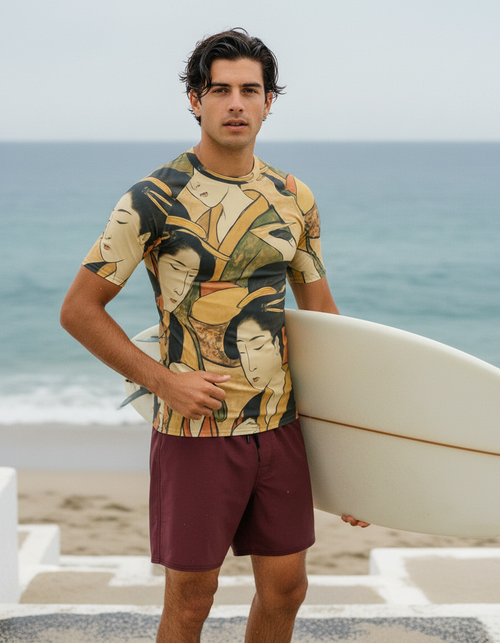 Edo Rash Guard Men's Rashguard — Dripper