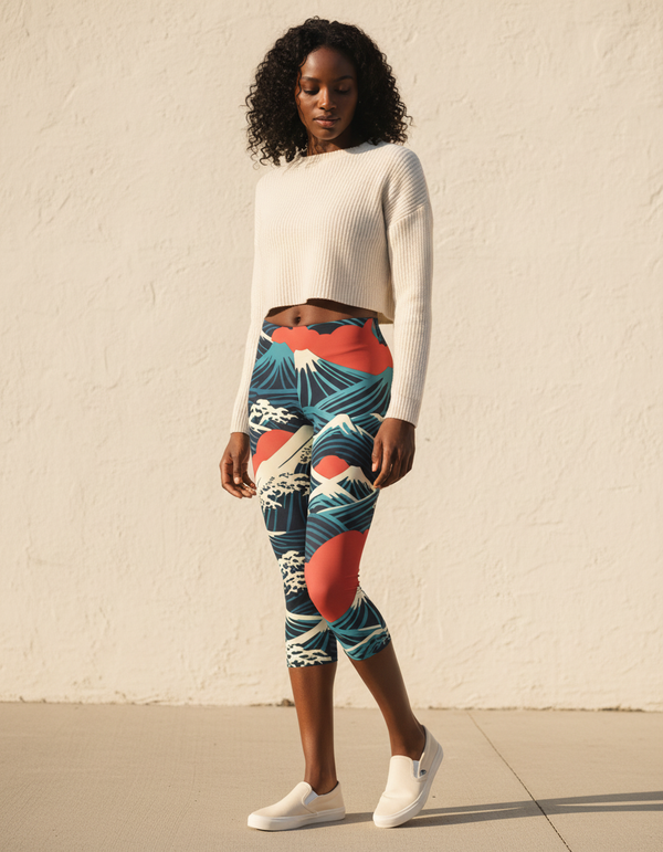 Japanese Collection capri leggings