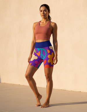 Vista Yoga Shorts Yoga Shorts — Dripper