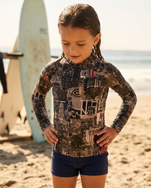 Girls Spectra Youth Rash Guard Youth Rash Guard — Lolekai