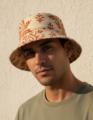 Indian Block Print bucket hats