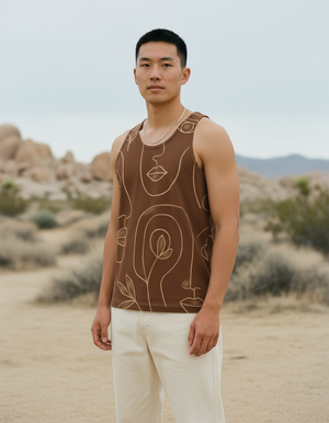 Men's Coffee Bean Elysium tank tops