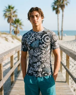 Men's Lani Uli men's rashguards