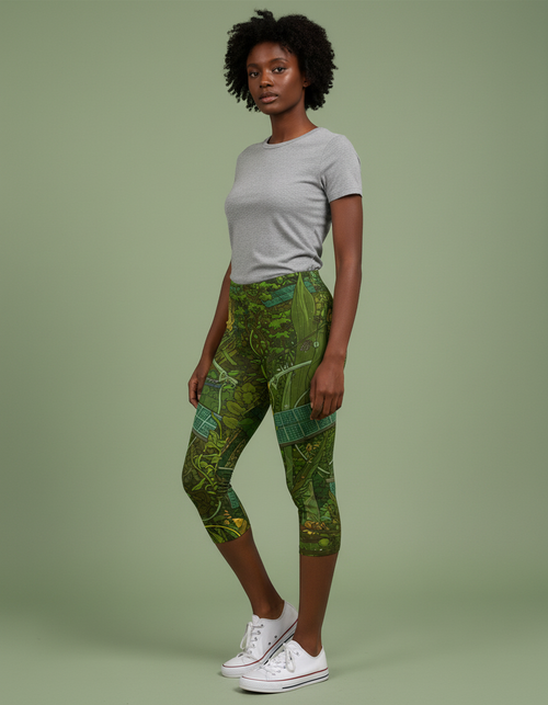 Radiance Capri Leggings Capri Leggings — Dripper