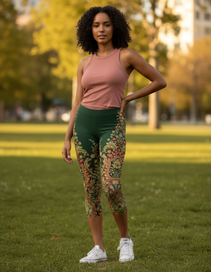Jasmine Capri Leggings Capri Leggings — Dripper