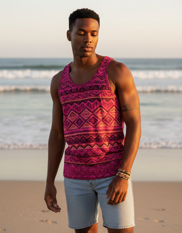Andean Collection men's tank tops