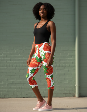 Blush Capri Leggings bikini — Dripper