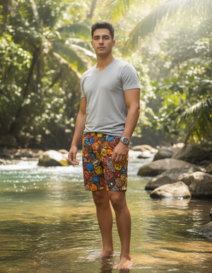 Kaze men's swim trunks