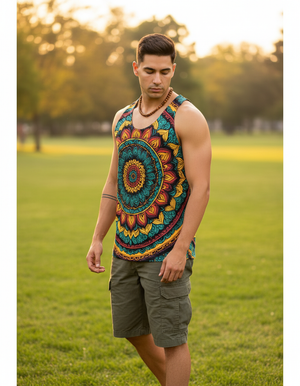 Karma Tank Top Men's Tank Top — Dripper