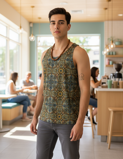 Fusion Tank Top Men's Tank Top — Dripper