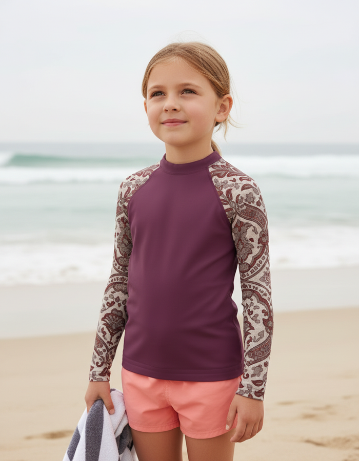 Rashguard — Kids Amaranth Sari