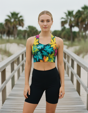 Eclipse longline sports bras