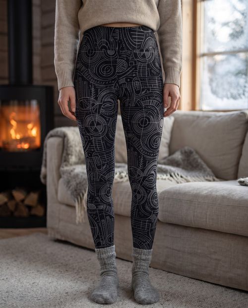 Glacier Blueprint Base Layer Bottoms