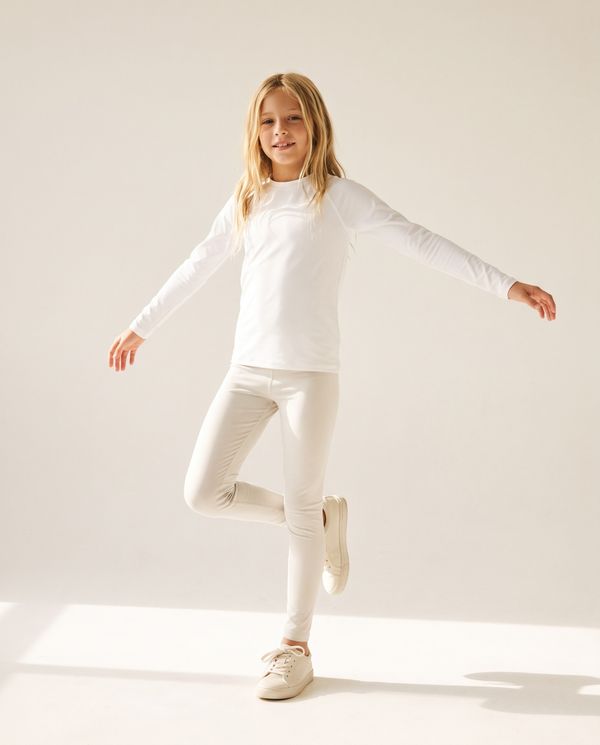 White Onyx Girls Leggings