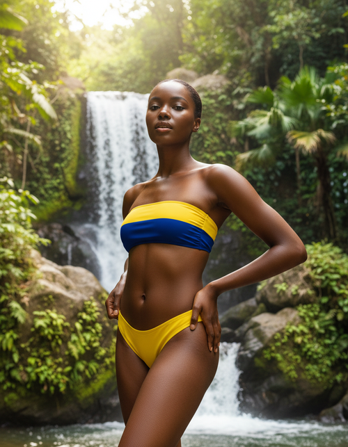 Cumbia Bandeau Bikini Bandeau Bikini — Dripper