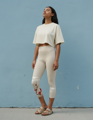 Crane & Mist capri yoga leggings