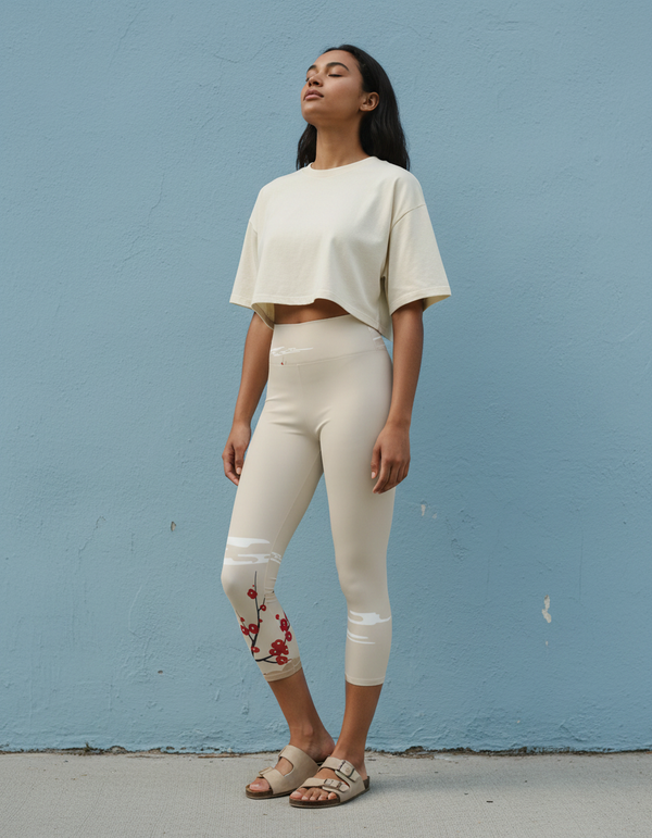 Crane & Mist capri yoga leggings