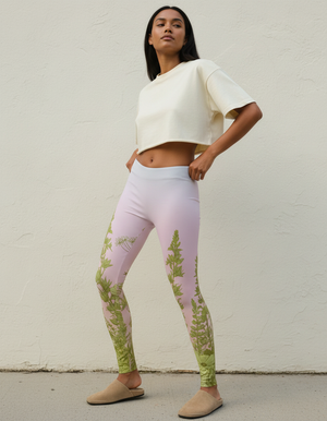 Acacia Bloom Leggings Women's Leggings — Dripper