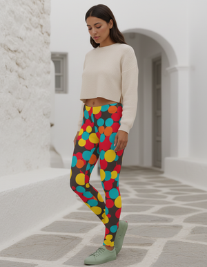 Amber Haze Kumo full-length leggings