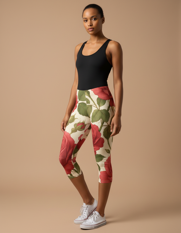 Redoute Collection capri leggings