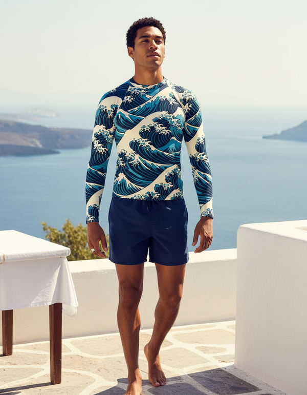 Hokusai Collection rashguards