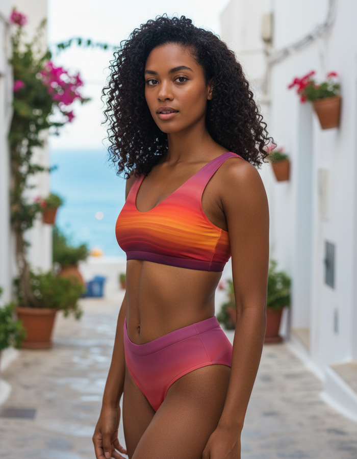 High-Waisted — Oxblood Solstice