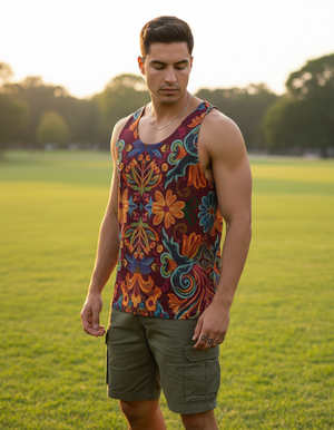 Tlaloc Tank Top Men's Tank Top — Dripper
