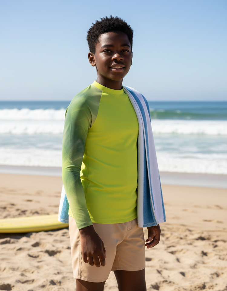 Youth Ice-Dye Rash Guard