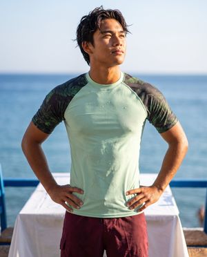 Verdant Rash Guard Men's Rashguard — Lolekai