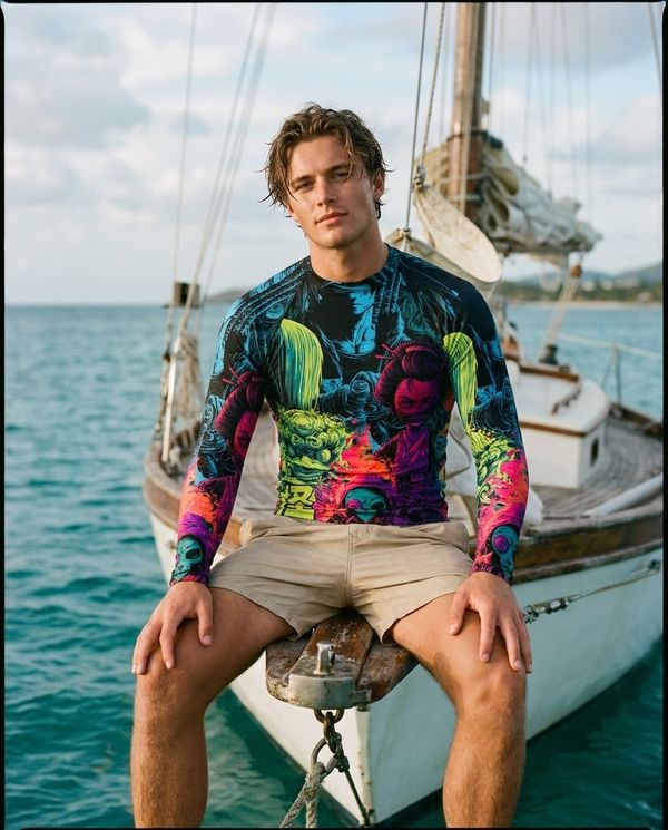 Neon Legends men's rashguards