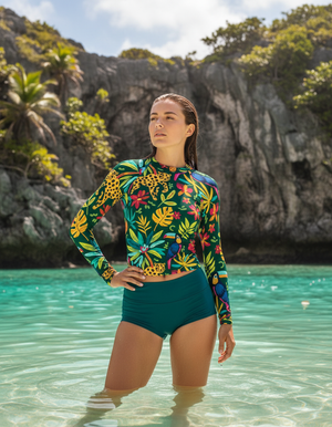 Serenity Rash Guard Women's Rashguard — Dripper