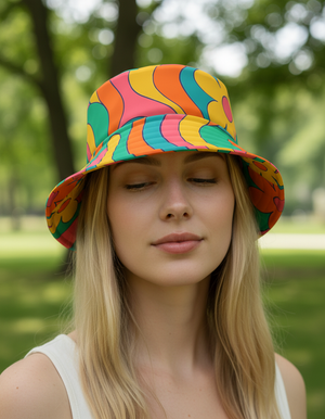 Flicker bucket hats