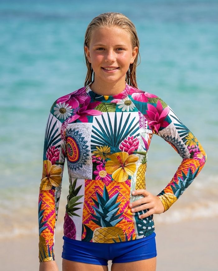 Rashguard — Girls Menehune