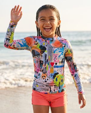Girls Momentum girls youth rashguards