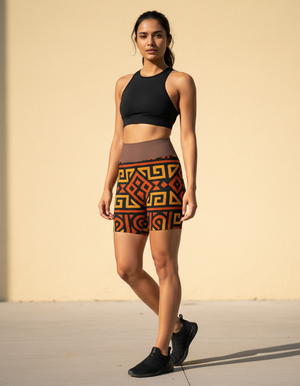Kembang Yoga Shorts Yoga Shorts — Dripper